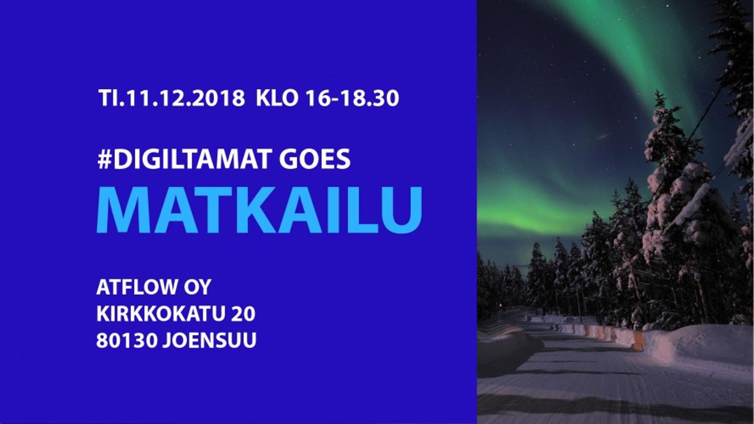 Digiltamat goes matkailu