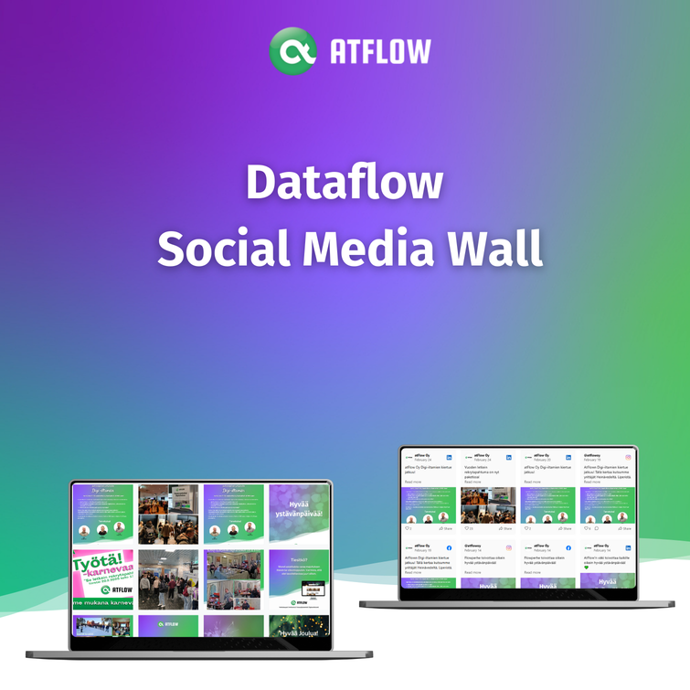 Dataflow Social Media Wall