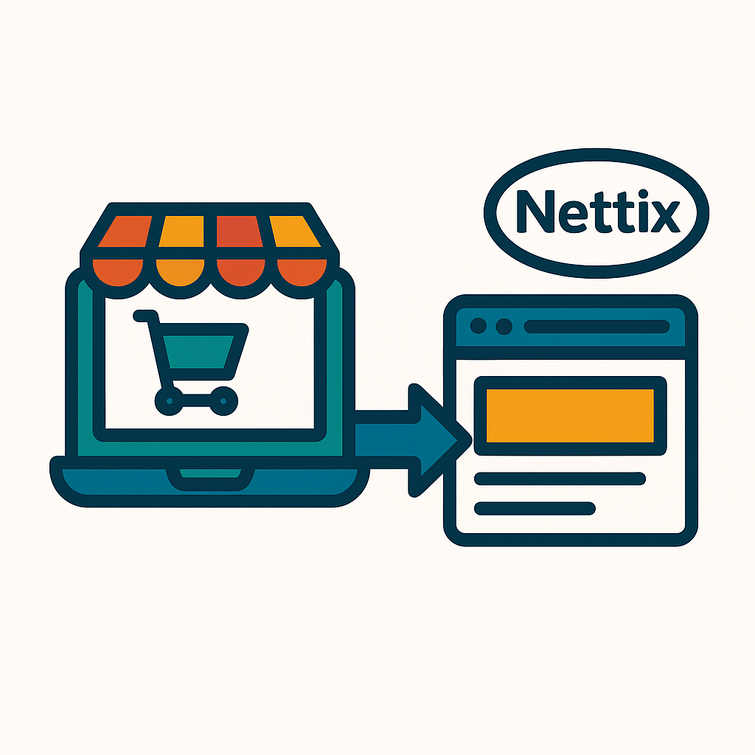 ecom Nettix-integraation k&auml;ytt&ouml;&ouml;notto